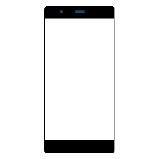 VIDRO PARA TOUCH HUAWEI P9 PLUS PRETO